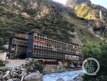Massive cryptocurrency mining farm with rows of mining rigs